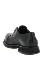 Balenciaga Black Bull Skin Slip-On Loafers