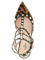Valentino Garavani Multicolor Calfskin Mid Heel Pumps