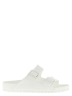 Birkenstock White Synthetic Slides