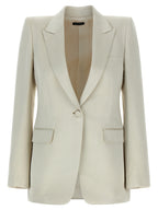 Tom Ford Beige Cotton Blazer