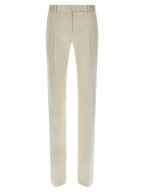 Tom Ford Beige Cotton Dress Pants