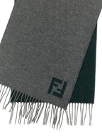 Fendi Multicolor Wool Scarf