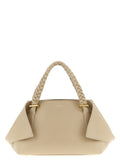 Ferragamo Gray Calfskin Handbag