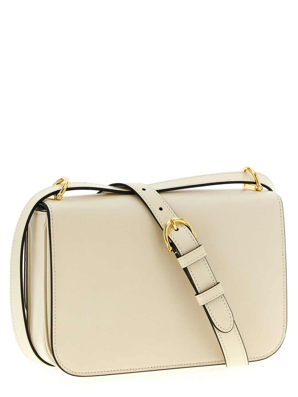 Gucci White Calfskin Shoulder Bag