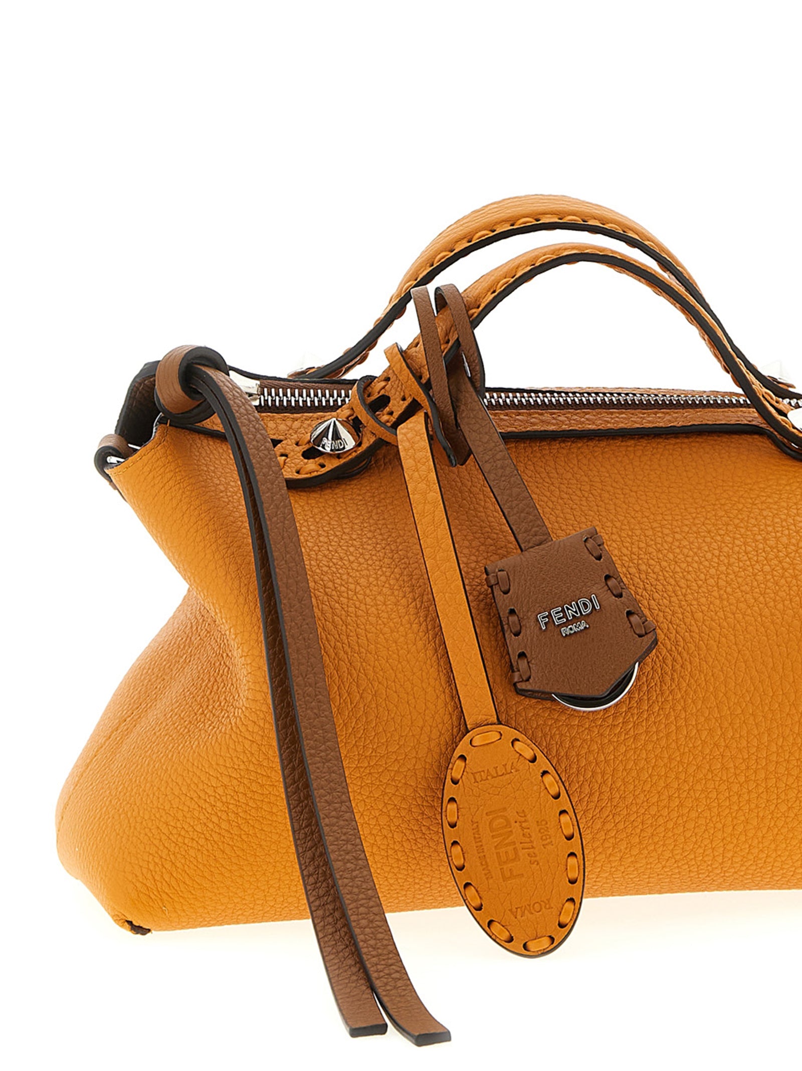 Fendi Brown Calfskin Handbag