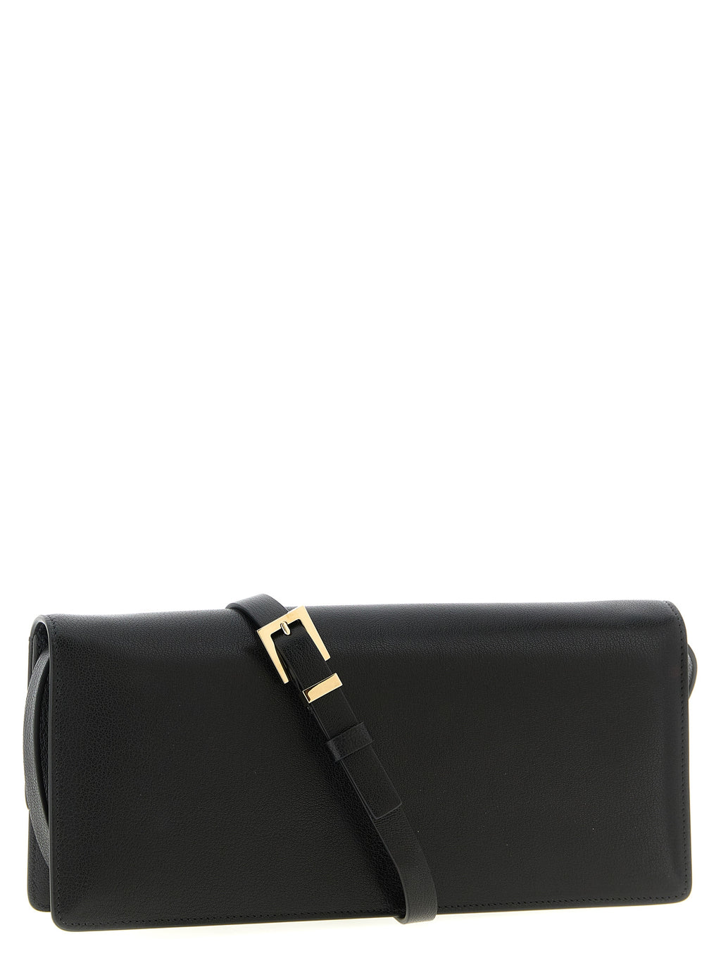 Tom Ford Black Goatskin Shoulder Bag