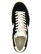 Tom Ford Bicolor Leather Low Top Sneakers