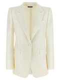 Tom Ford White Wool Blazer