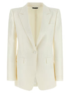 Tom Ford White Wool Blazer
