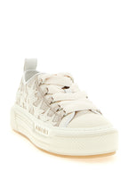 Amiri Beige Polyester Low Top Sneakers
