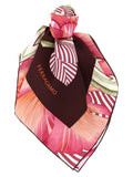 Ferragamo Multicolor Silk Scarf