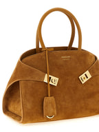 Ferragamo Beige Goatskin Handbag