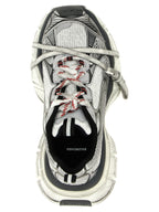 Balenciaga Gray Polyethylene Athletic Sneakers
