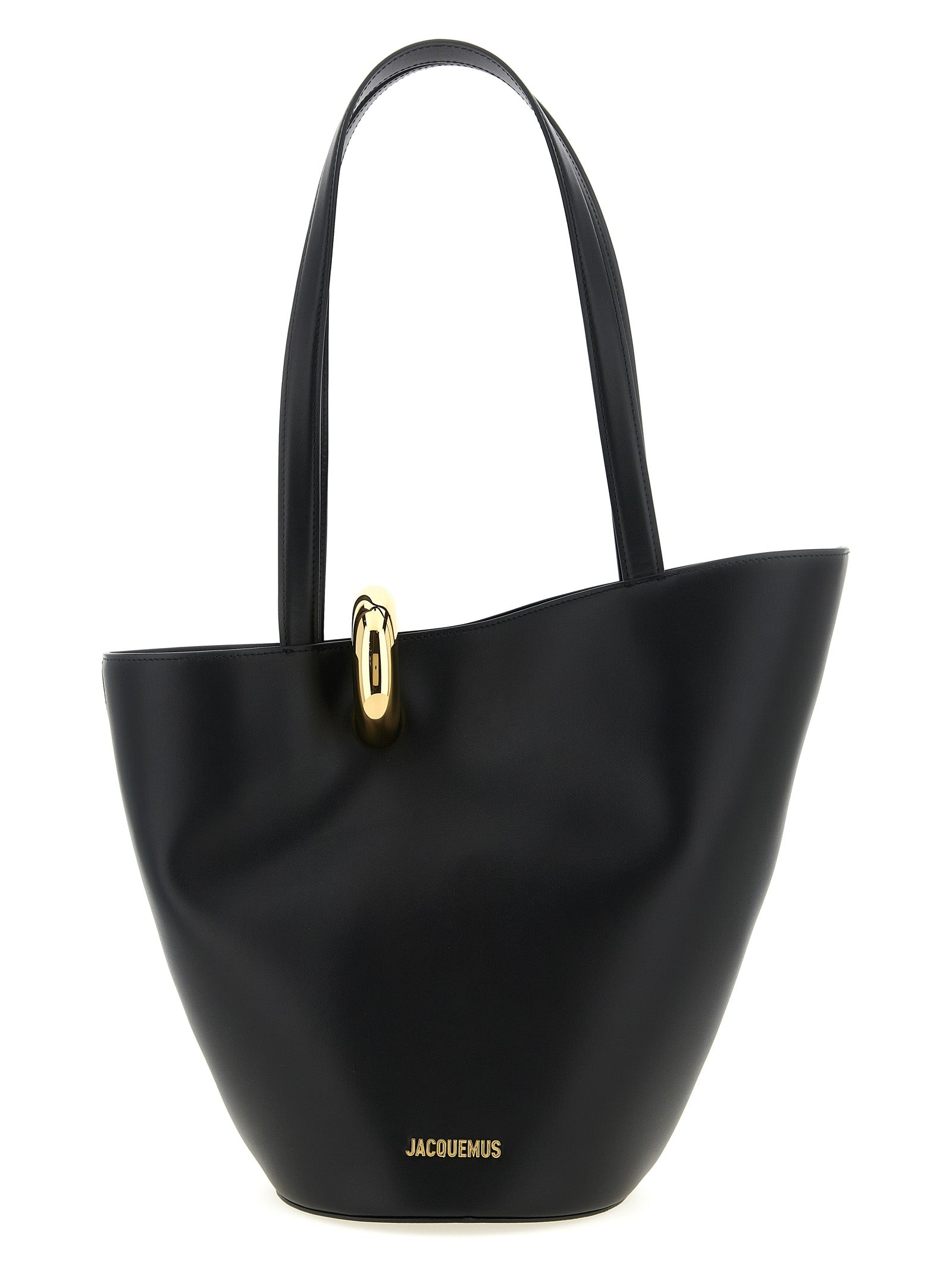 Jacquemus Black Cowhide Shoulder Bag