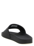 Balenciaga Black Plastic Slides