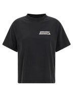 Balenciaga Black Cotton T-Shirt