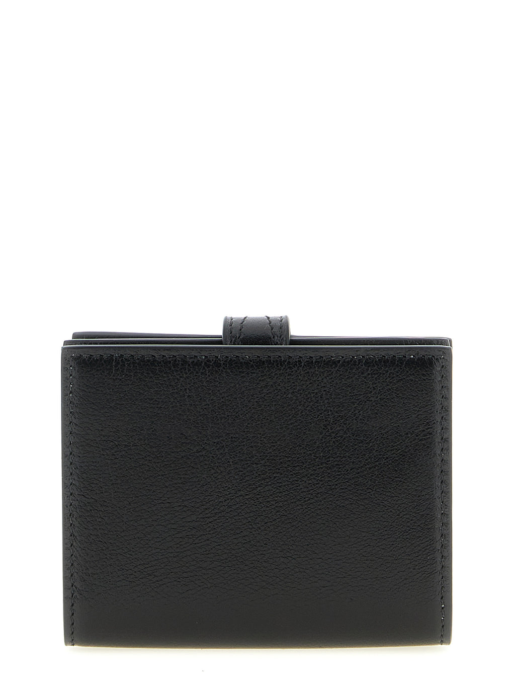 Chloé Black Buffalo Leather Cardholder