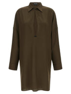 Tom Ford Bicolor Silk Midi Dress