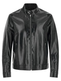 Fendi Blue Lamb Leather Leather Jacket