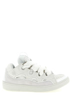 Lanvin White Calfskin Chunky Sneakers