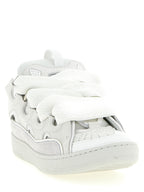 Lanvin White Calfskin Chunky Sneakers