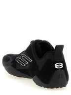 Balenciaga Black Polyester Athletic Sneakers