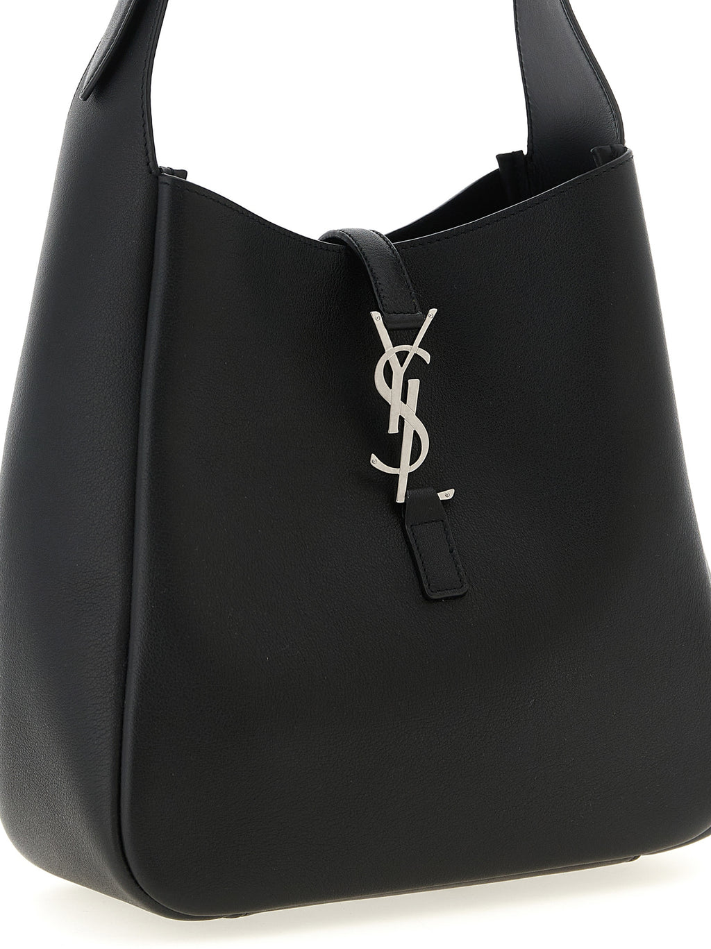 Saint Laurent Black Calfskin Shoulder Bag