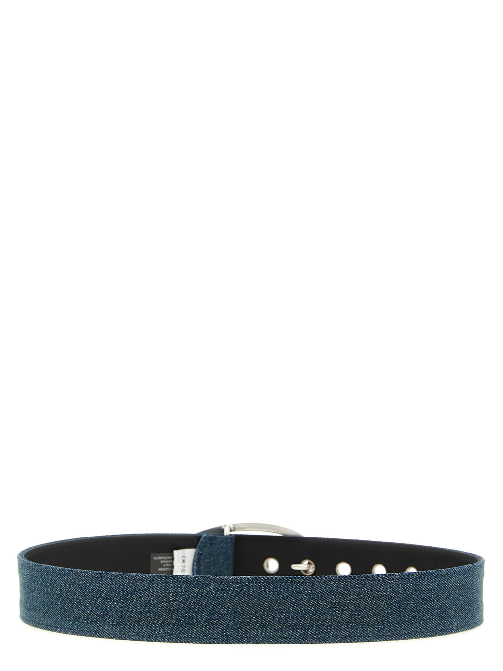 Diesel Blue Cotton Regular Belt