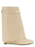 Givenchy Beige Calfskin Ankle Boots