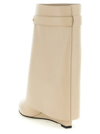 Givenchy Beige Calfskin Ankle Boots