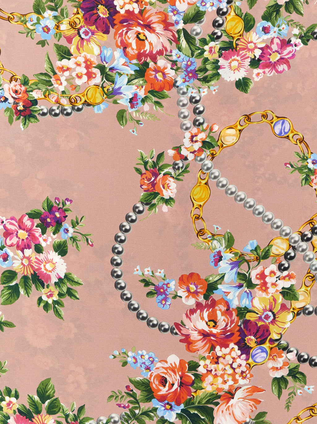 Dolce & Gabbana Blue Silk Scarf