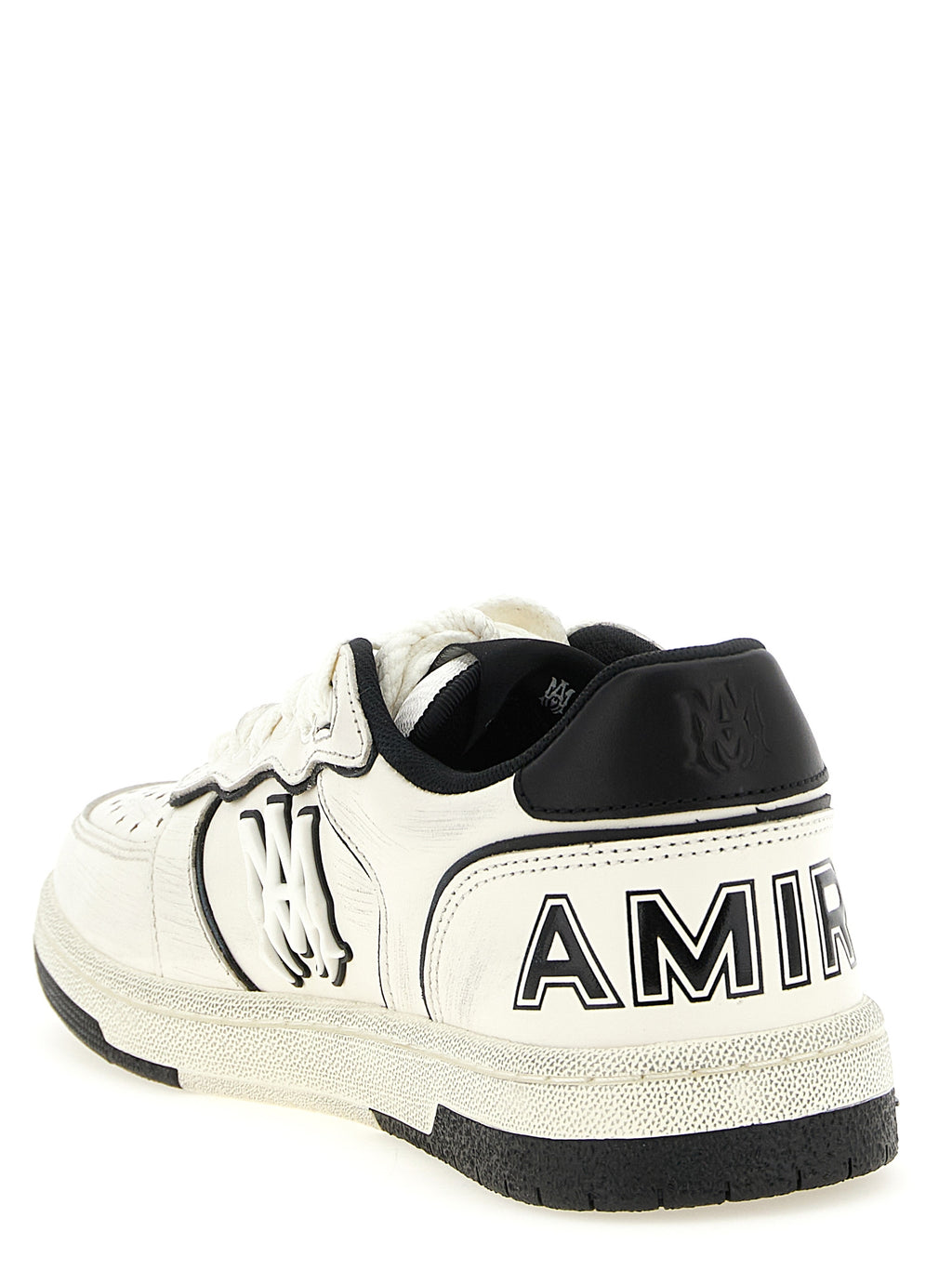 Amiri Bicolor Bovine Leather Low Top Sneakers