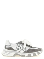 Dolce & Gabbana Gray Polyester Athletic Sneakers