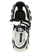 Dolce & Gabbana Bicolor Polyester Athletic Sneakers