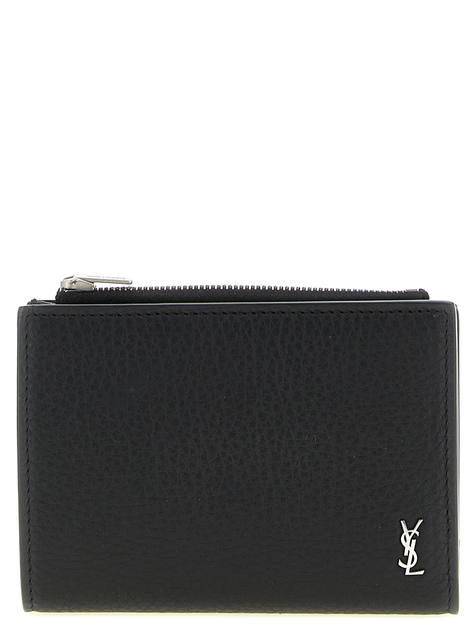 Saint Laurent Black Calfskin Wallet
