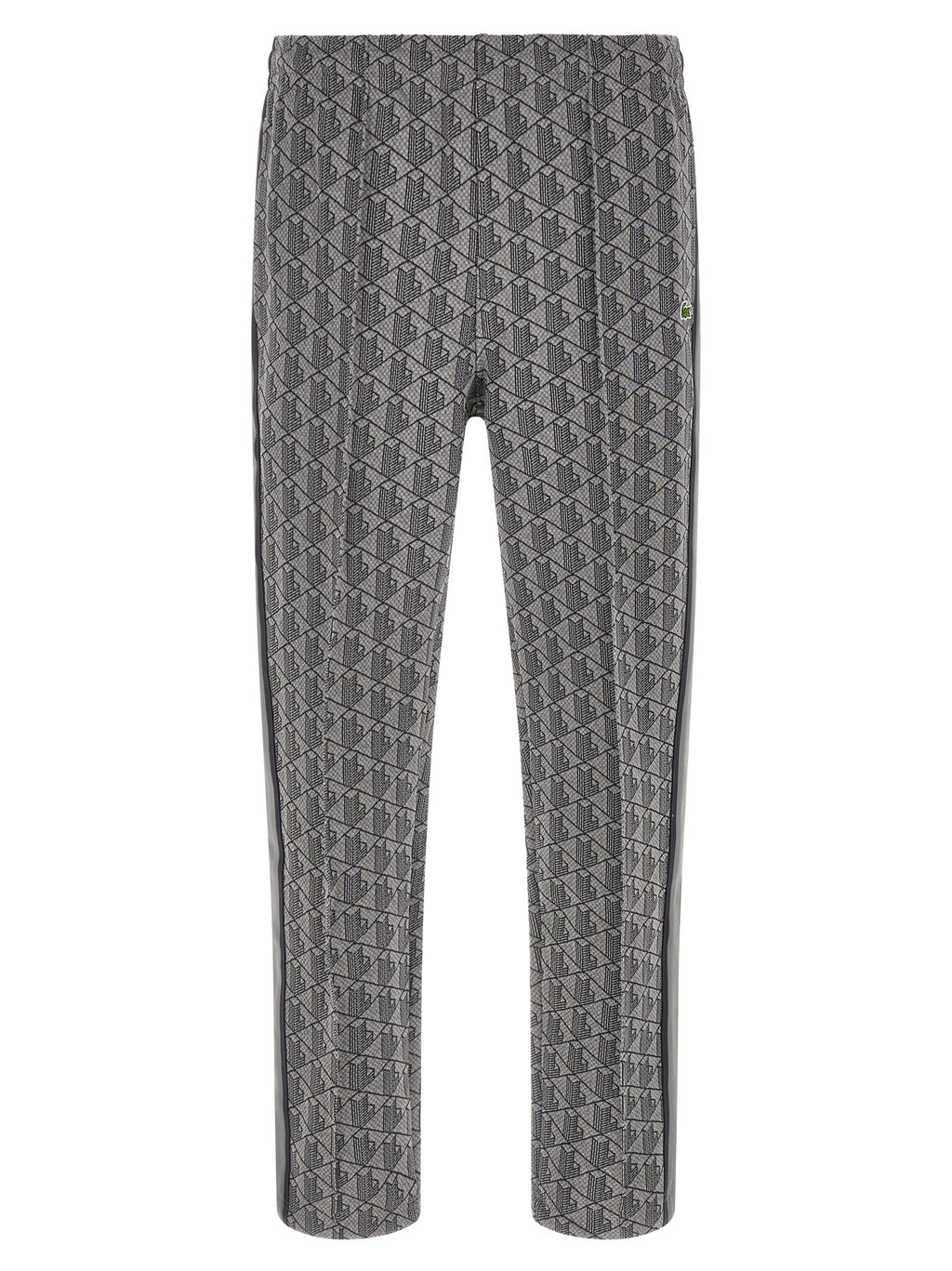 Lacoste Gray Polyester Joggers (Workout Pants)