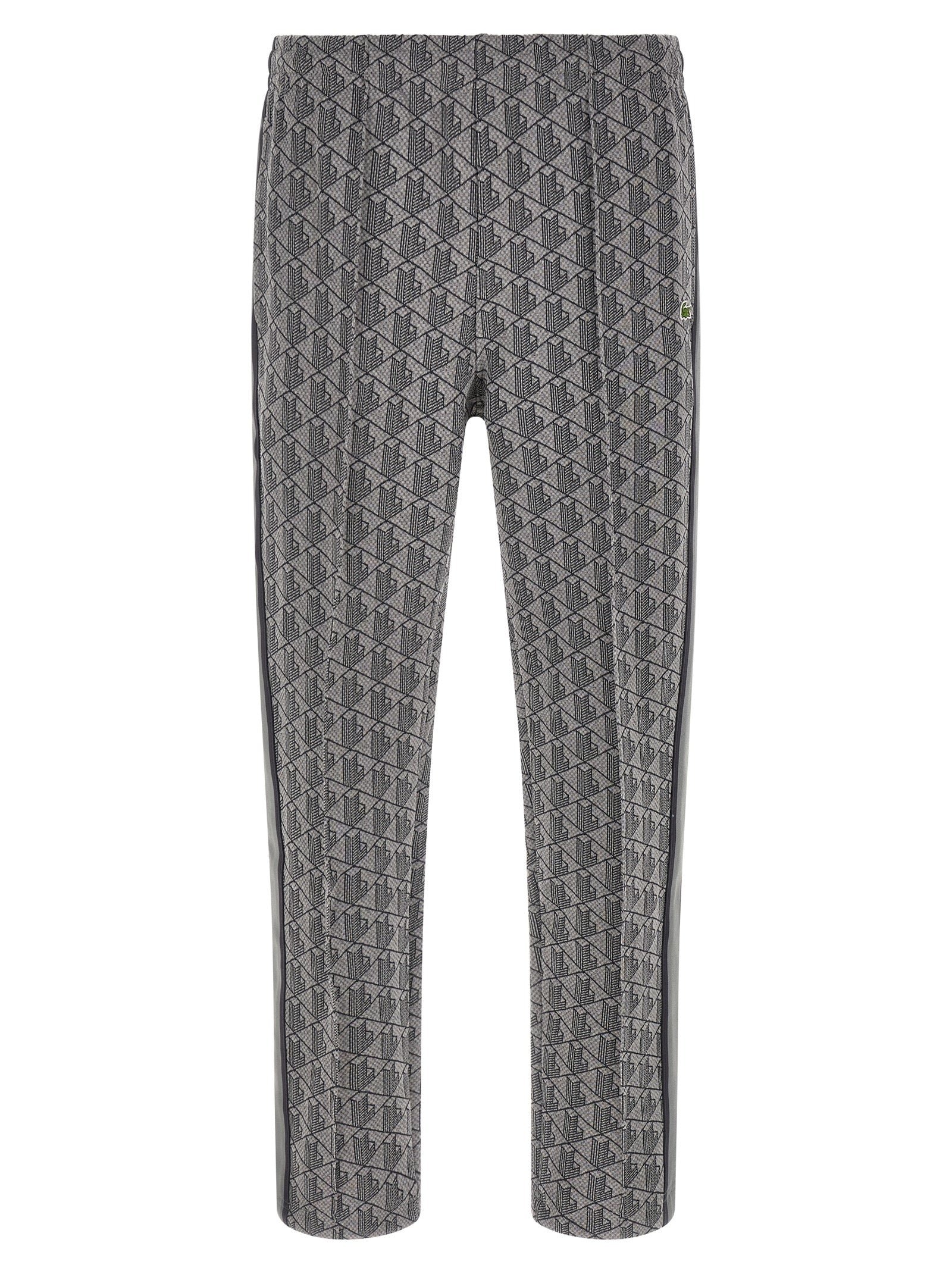 Lacoste Gray Polyester Joggers (Workout Pants)