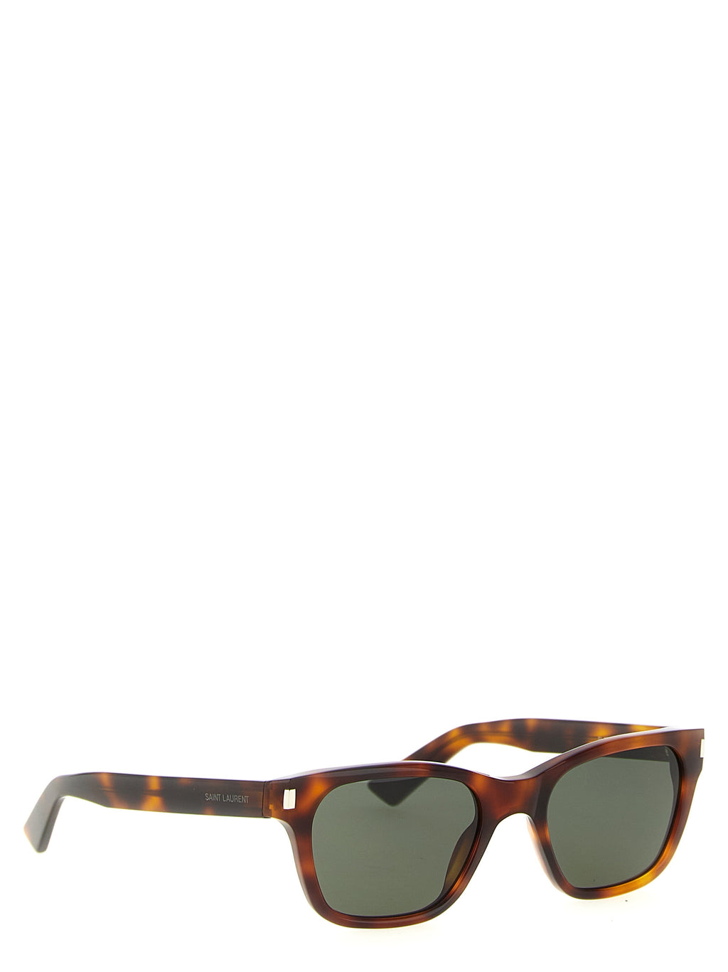 Saint Laurent Brown Acetate Sunglasses