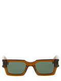 Saint Laurent Brown Acetate Sunglasses