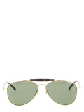 Saint Laurent Multicolor Acetate Sunglasses