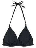 Polo Ralph Lauren Black Recycled Polyester Bikini