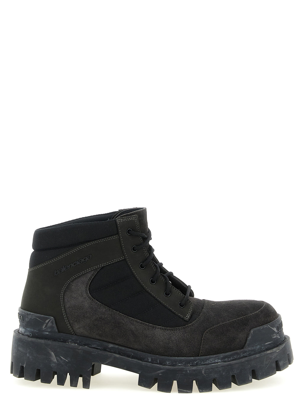 Balenciaga Brown Calfskin Ankle Boots