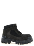 Balenciaga Brown Calfskin Ankle Boots