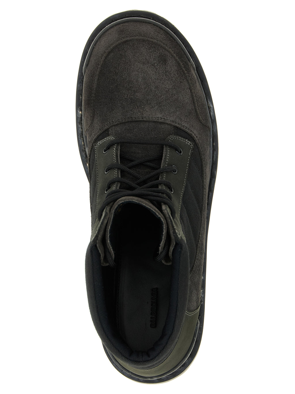 Balenciaga Brown Calfskin Ankle Boots