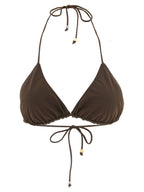 Jacquemus Brown Polyamide Bikini