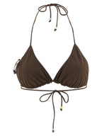 Jacquemus Brown Polyamide Bikini