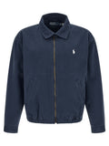 Polo Ralph Lauren Blue Cotton Full-Length Jacket