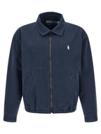 Polo Ralph Lauren Blue Cotton Full-Length Jacket