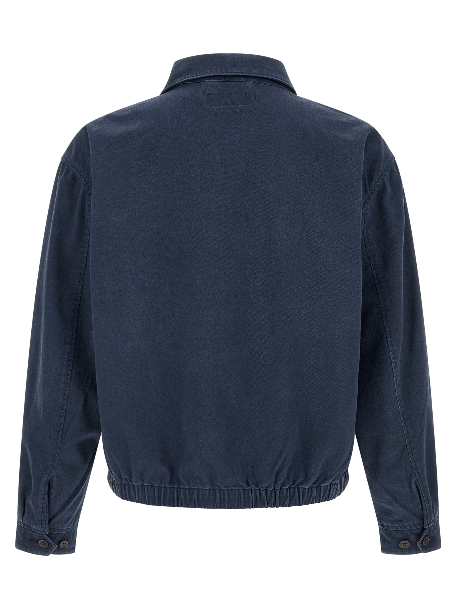 Polo Ralph Lauren Blue Cotton Full-Length Jacket