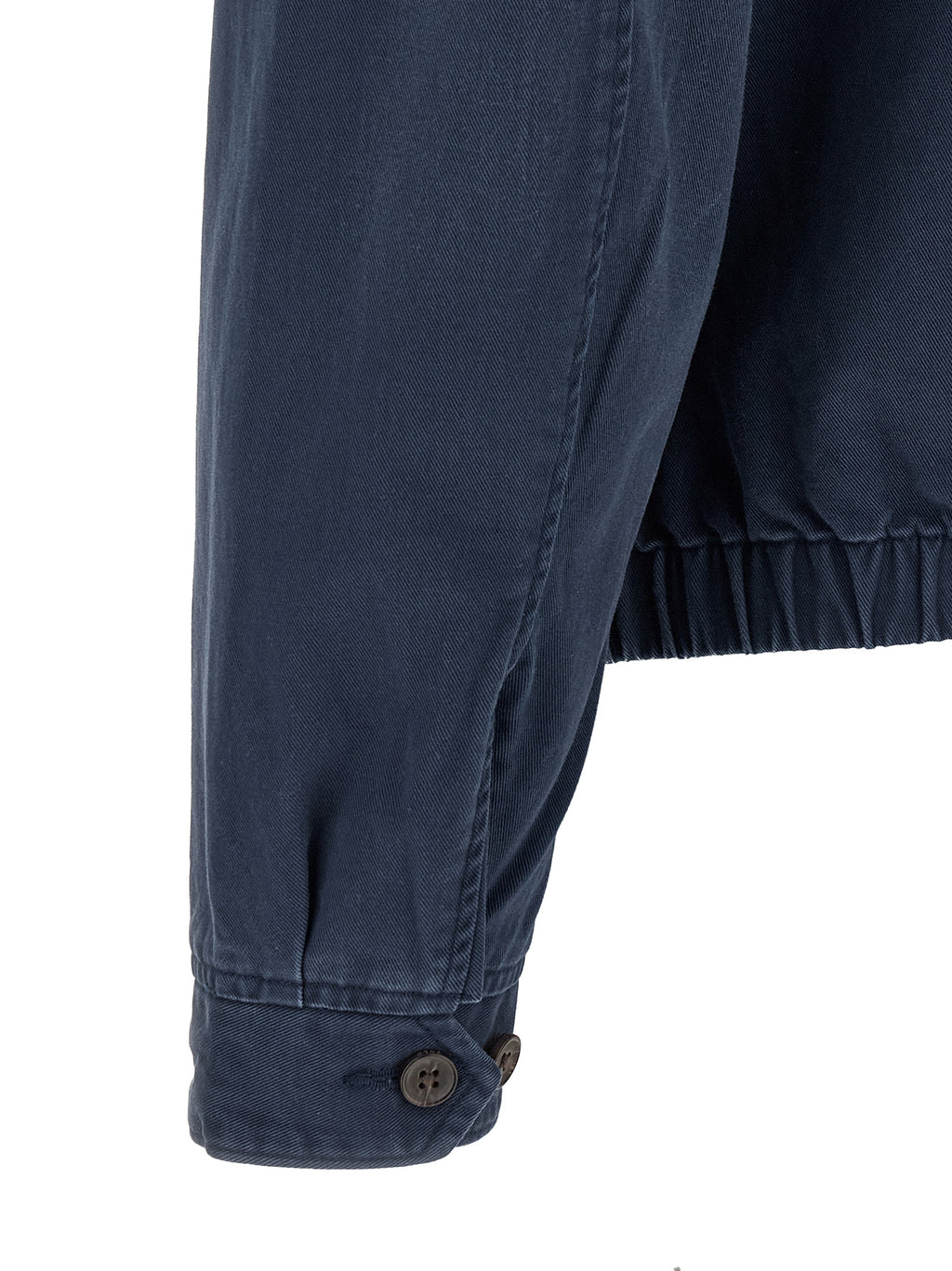 Polo Ralph Lauren Blue Cotton Full-Length Jacket